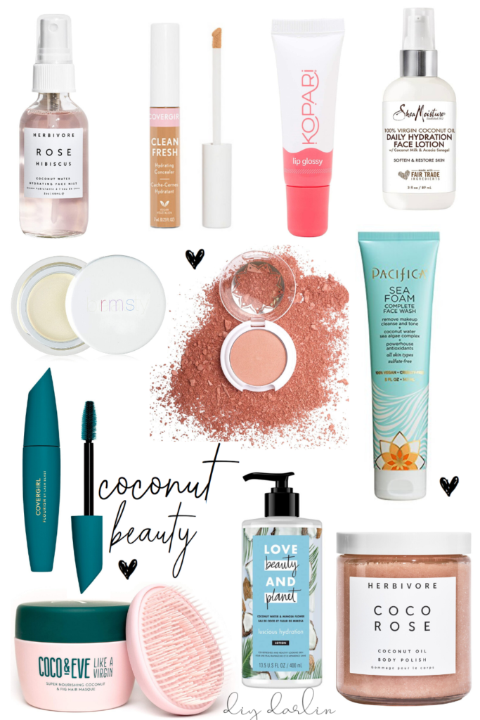 Coconut Beauty Products For a Glowing Summer - DIY Darlin'