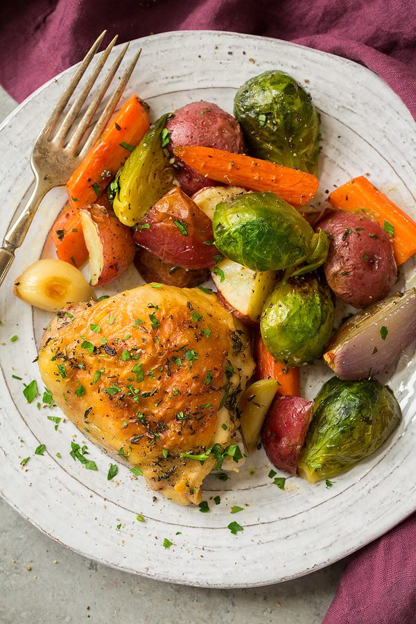 Roasted Chicken with Root Vegetables