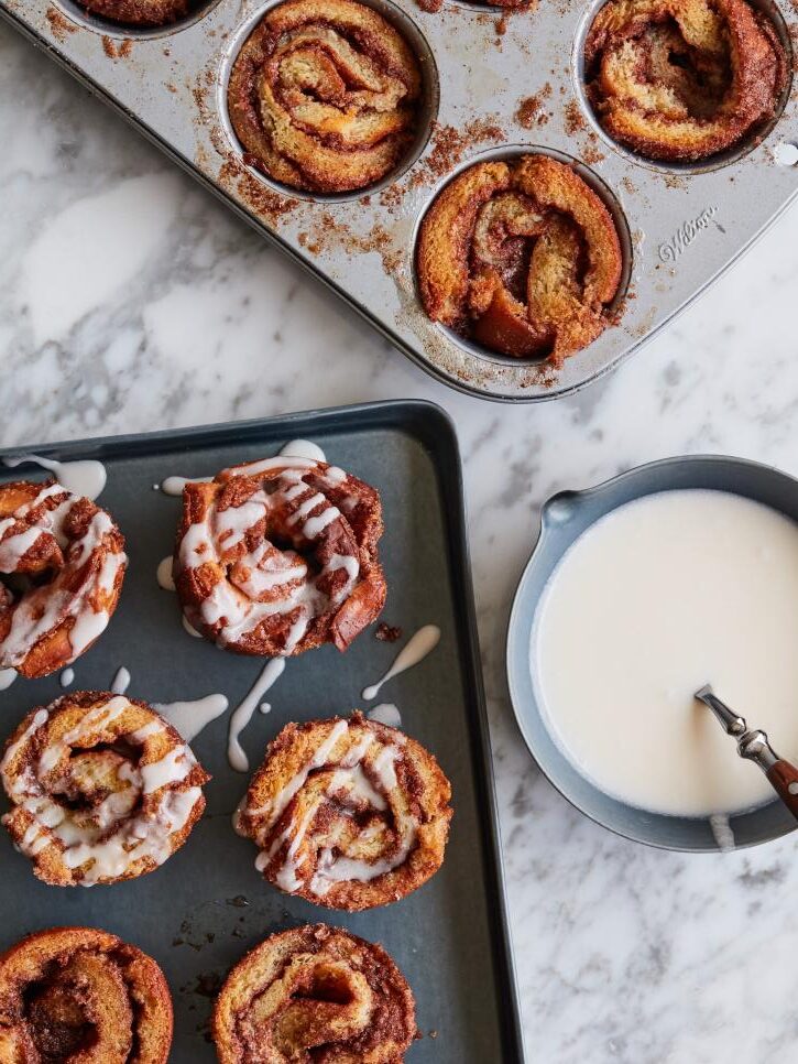 healthy and kid friendly cinnamon rolls