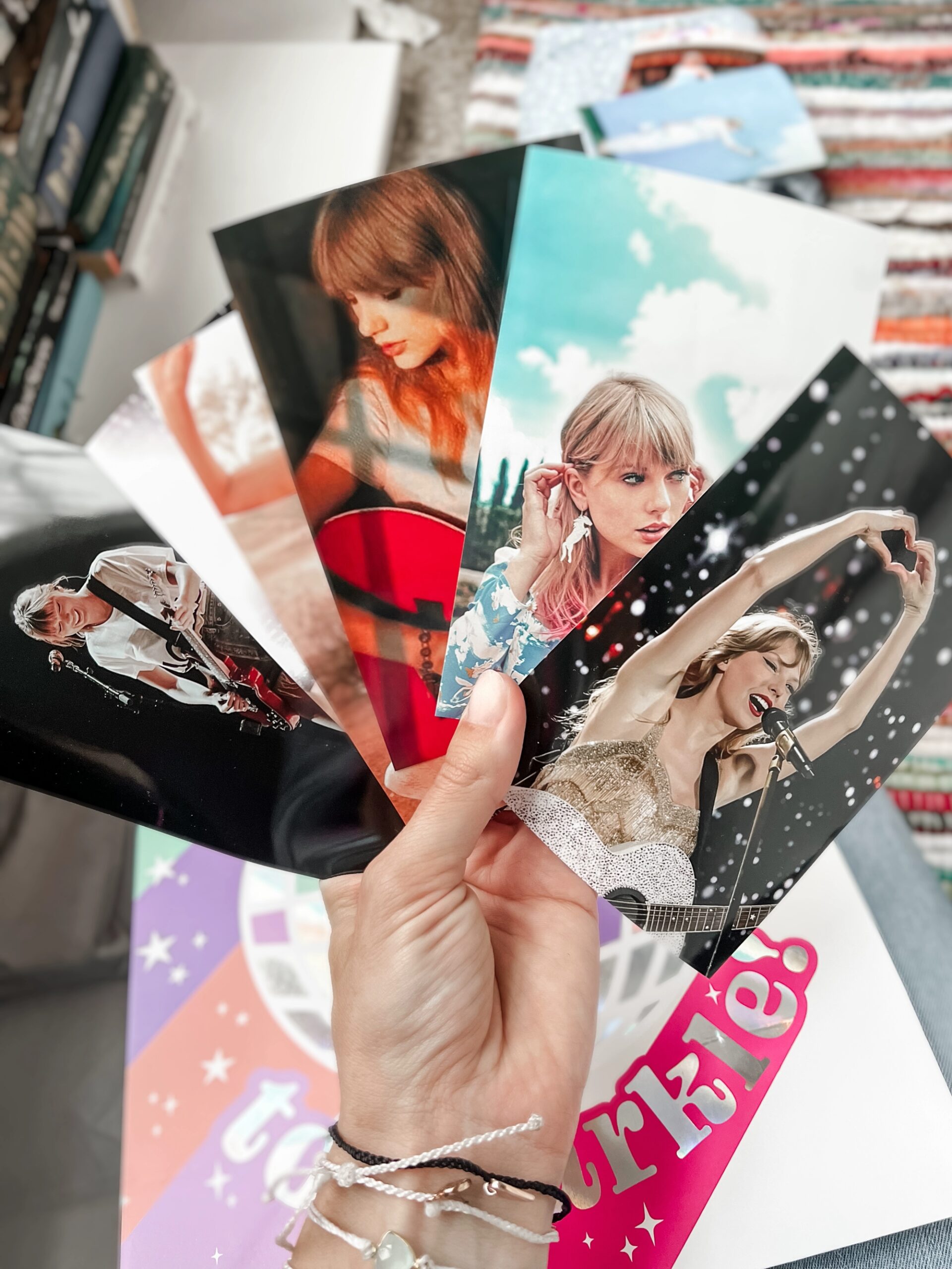 taylor swift TTPD nail art